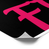 meisjes willen gewoon plezier hebben poster (Hoek)