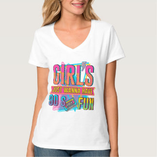 meisjes willen gewoon plezier hebben t-shirt