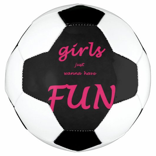meisjes willen gewoon plezier hebben voetbal (Voorkant)