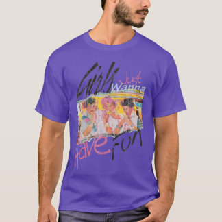 Meisjes Willen Gewoon Pret Hebben 80s retro T-shirt