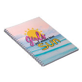 Meisjes willen gewoon Sun Beach hebben Notitieboek (Rechterzijde)
