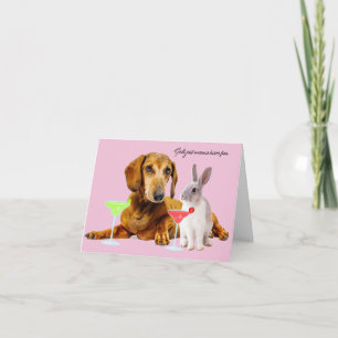 MEISJES WILLEN GEWOON WENSKAART HEBBEN KAART