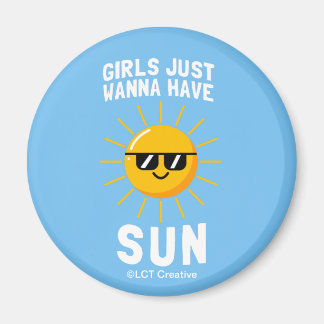 Meisjes willen gewoon zon hebben magneet