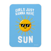 Meisjes willen gewoon zon hebben magneet (Verticaal)