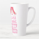 Meisjes willen grondrechten latte mok (Rechts)