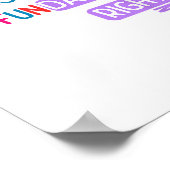 Meisjes willen grondrechten vrouwenrechten poster (Hoek)