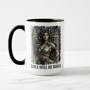 Meisjes Willen Meisjes Zijn Gotische Medusa Femini Mok