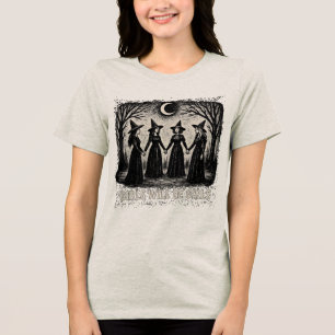 Meisjes Willen Meisjes Zijn Tri-Blend Shirt