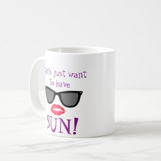 Meisjes willen Mok (Voorkant links)