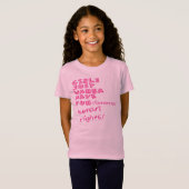 MEISJES WILNA HEBBEN SLECHTS FUNdamental human rig T-shirt (Voorkant volledig)