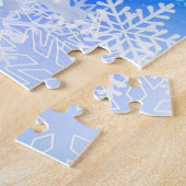 Meisjes Winter Ice Schaats Figuur Schaats Sneeuwvl Legpuzzel (Zijkant)