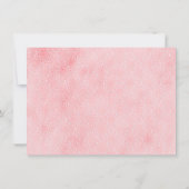 Meisjes Winter ONEderland Woodland 1e verjaardag Kaart (Achterkant)