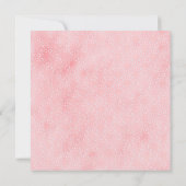 Meisjes Winter Onederland Woodland Eerste Verjaard Kaart (Achterkant)