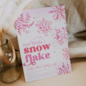 Meisjes Winter Verjaardag Uitnodiging