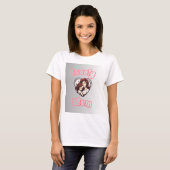 Meisjes witte t-shirt (Voorkant volledig)