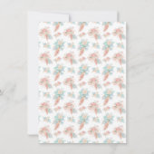 Meisjes Woodland Baby Vrienden Baby shower Kaart (Achterkant)