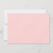 Meisjes Woodland Deer Baby Shower Uitnodigingen (Achterkant)