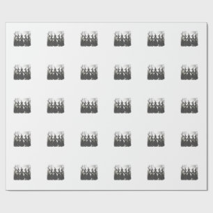 Meisjes worden meisjes feminisme vrouwen empowerme cadeaupapier