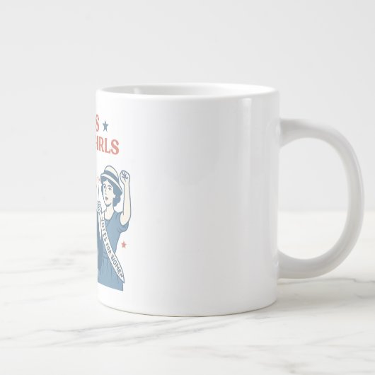 Meisjes worden meisjes op 4 juli grote koffiekop (Rechts)