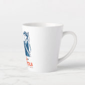 Meisjes worden patriottisch feministisch 4 juli latte mok (Rechts)