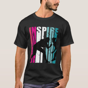Meisjes worstelen Inspire Coach Retro Wrestlers T-shirt