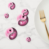 meisjes yin yang volleyball roze Elke kleurenverja Confetti (Groep)