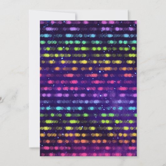 Meisjes Yoga Verjaardagsfeestje Kaart (Achterkant)