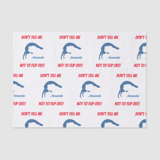 Meisjes zeggen niet dat ik niet moet wegdraaien. G Tissuepapier (Voorkant)