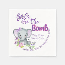 Meisjes zijn de BOMB-, badbommen- of cacaometikett