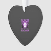 Meisjes zoals Heksen Halloween-ontwerp Ornament (voorkant)
