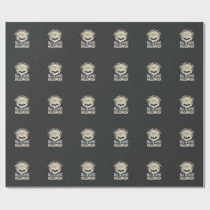 Meisjes zoals Heksen Halloween Vleermuis Ontwerp_1 Cadeaupapier
