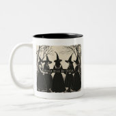 Meisjes zullen meisjes zijn | Schattigee Halloween Tweekleurige Koffiemok (Links)