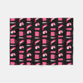 Meisjes zwarte deken (Voorkant (Horizontaal))