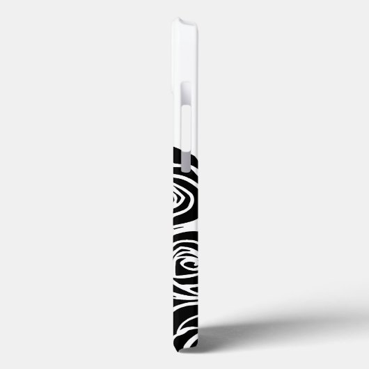 Meisjes  zwarte rozen Case-Mate iPhone case (Achterkant / Links)