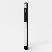 Meisjes - Zwarte & Witte Iphone 5 Hoesje (Achterkant/links)