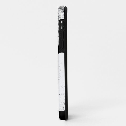 Meisjes - Zwarte & Witte Iphone 5 Hoesje (Achterkant/links)