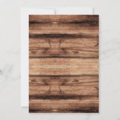 Meisjesaarsverjaardagsuitnodiging Kaart (Achterkant)