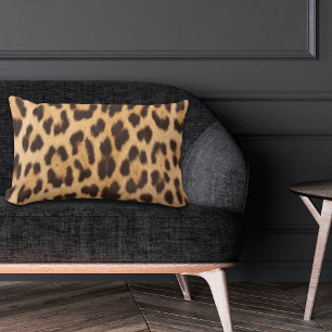 meisjesachtig chic wilde safari mode luipaardprint kussen