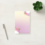 Meisjesachtig Cute Stijlvolle Bloem -Persoonlijk Post-it® Notes (Kantoor)