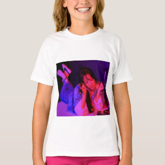 Meisjesachtig glamoureuze tiener T-shirt
