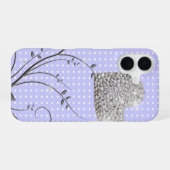 Meisjesachtig hart van liefde iPhone 16 hoesje (Achterkant horizontaal)