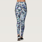 Meisjesachtig Kleurrijk Glitter Leggings (Achterkant)