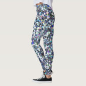 Meisjesachtig Kleurrijk Glitter Leggings (Links)