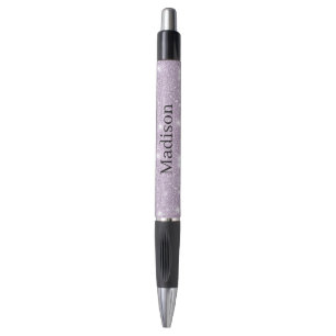 Meisjesachtig Lavendel Nep Glitter Glans Pen