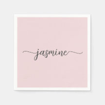 Meisjesachtig Minimalistisch Eenvoudig Blos Roze M