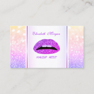 Meisjesachtig Modieus Moderne Ombre Elegante Lippe Visitekaartje