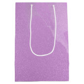 Meisjesachtig Paars Abstract Medium Cadeauzakje (Achterkant)