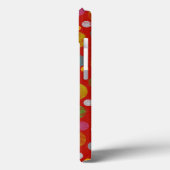 meisjesachtig personaliseerbaar kleur polka stippe Case-Mate iPhone case (Achterkant / Links)