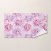 Meisjesachtig Roze Chic Lavendel Bloem Bad Handdoek (Handdoek)