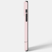 Meisjesachtig Roze Monogram Modern Schrift Geperso Case-Mate iPhone Case (Achterkant / Links)